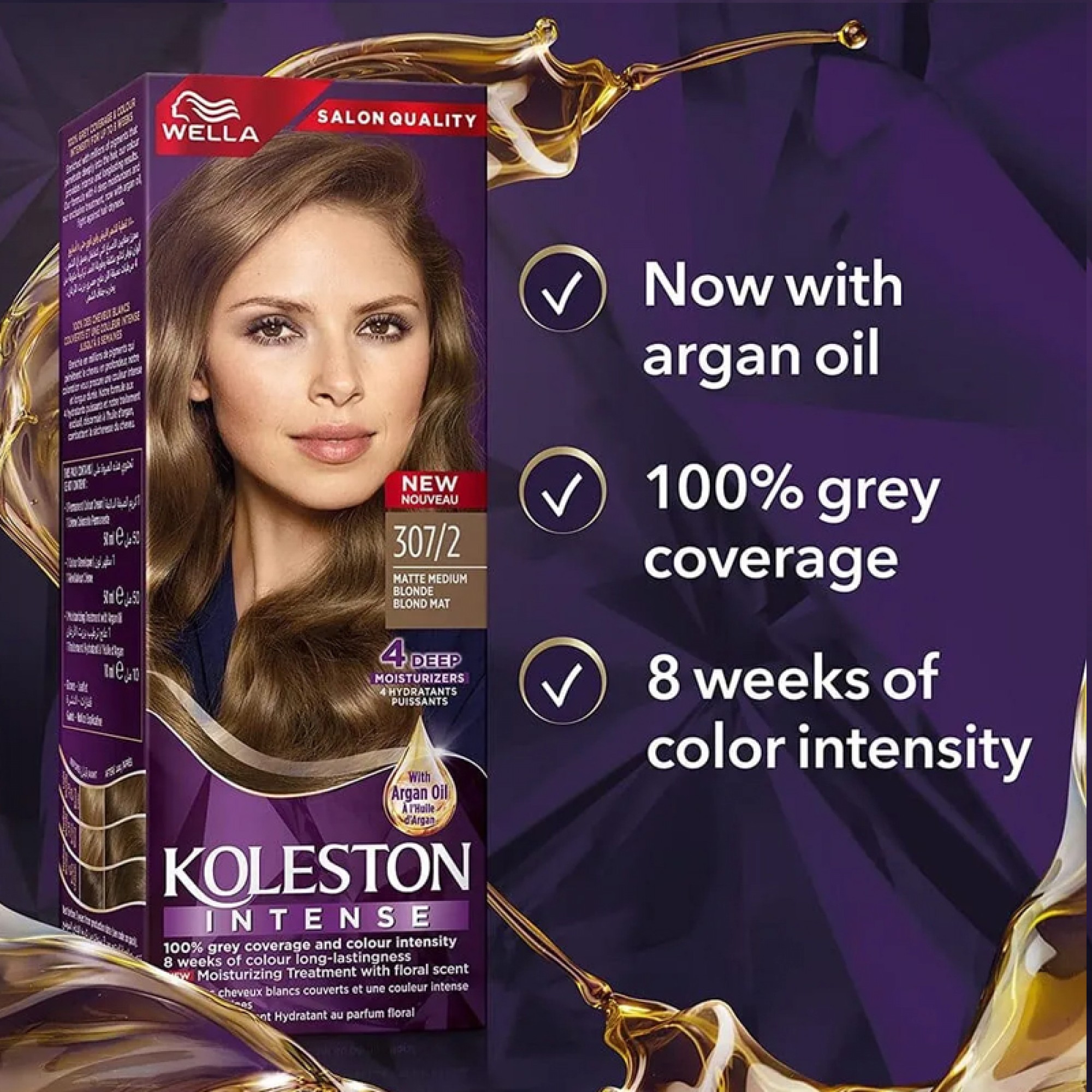 Wella Koleston Intense Hair Color Matte Medium Blonde