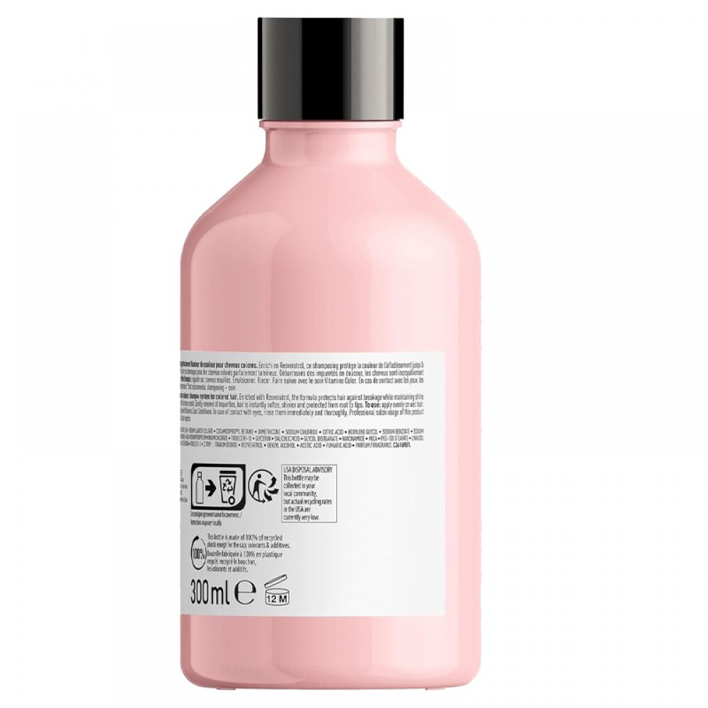 Oreal Professionnel Serie Expert Vitamino Color Shampoo for Colored Hair, 300 ml