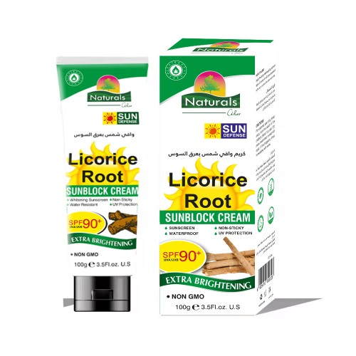 Naturals Licorice Root Sunblock Cream 100g Naturals Licorice Root Sunblock Cream 100g