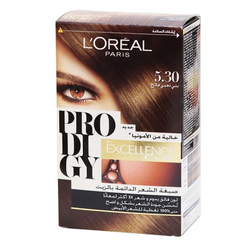 L'Oreal Paris Prodigy 5.30 Light Golden Brown L'Oreal Paris Prodigy 5.30 Light Golden Brown