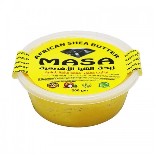 Masa African Shea Butter for deep hydration and superior skin protection - 200 g Masa African Shea Butter for deep hydration and superior skin protection - 200 g