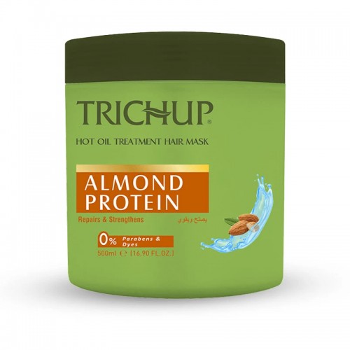 Trichup Hot Oil Treatment Hair Mask Almond Protein - 500 ml Trichup Hot Oil Treatment Hair Mask Almond Protein - 500 ml