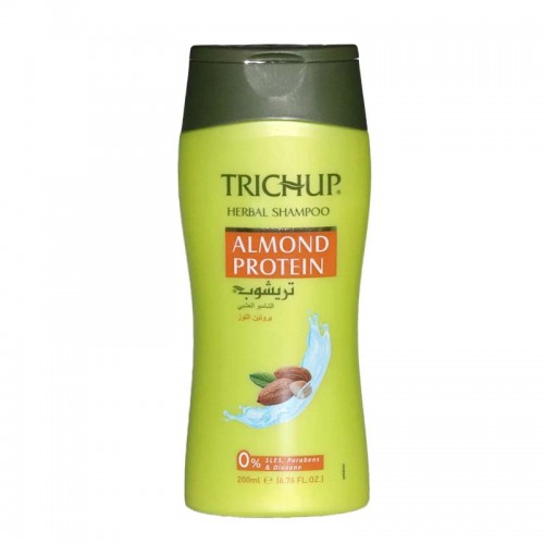 Trichup Herbal Shampoo - Almond Protein 200 ml Trichup Herbal Shampoo - Almond Protein 200 ml