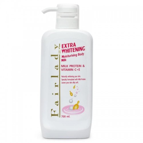 حليب الجسم اكسترا المرطب والمبيض من فيرليدي - 700 مل