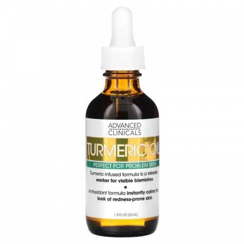 Advanced Clinicals Turmeric Oil Perfect for Problem Skin - 53ml Advanced Clinicals Turmeric Oil Perfect for Problem Skin - 53ml