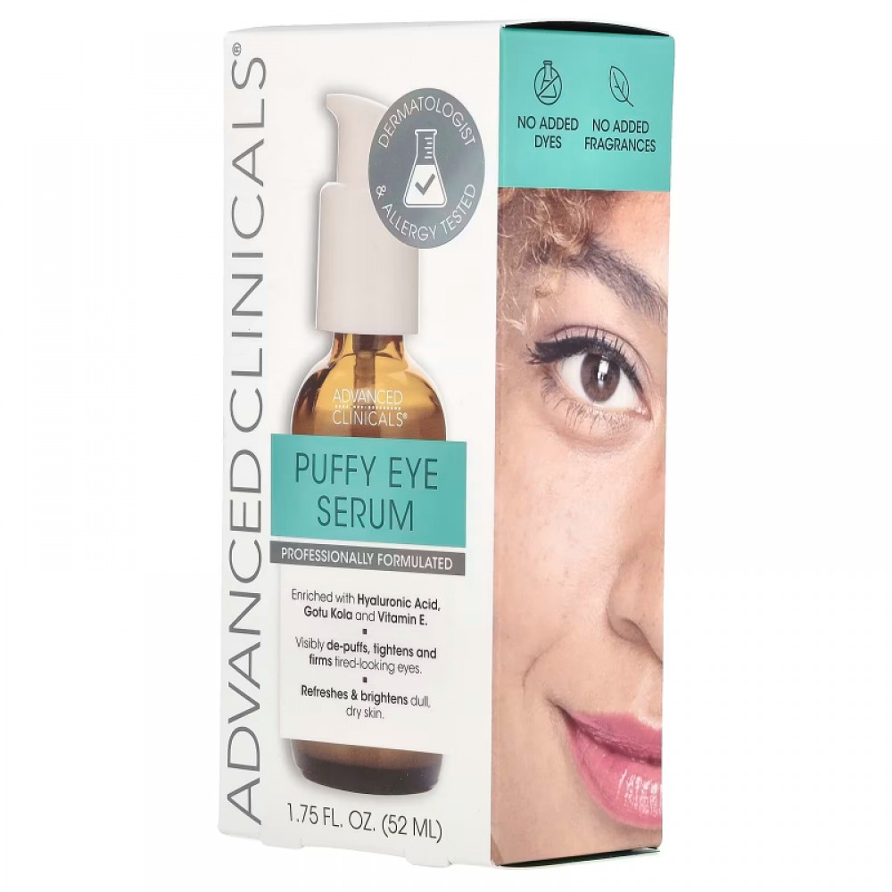 Advanced Clinicals Puffy Eye Professional Correction Serum - 52ml