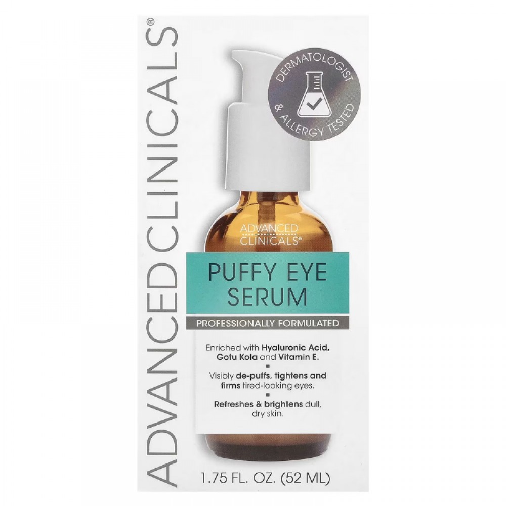 Advanced Clinicals Puffy Eye Professional Correction Serum - 52ml