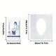 Yoyo Soft - Toilet Seat Cover, 8 Pieces