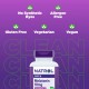 Natrol Melatonin 10mg Maximum Strength Fast Dissolve Sleep Aid Tablets - Strawberry - 100ct