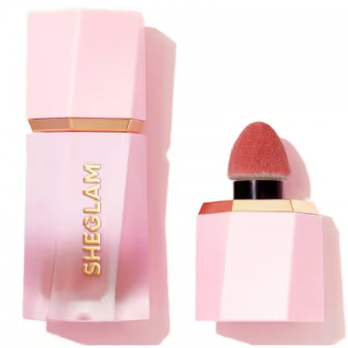  SHEGLAM Color Bloom Liquid Blush Matte Finish Risky Business
