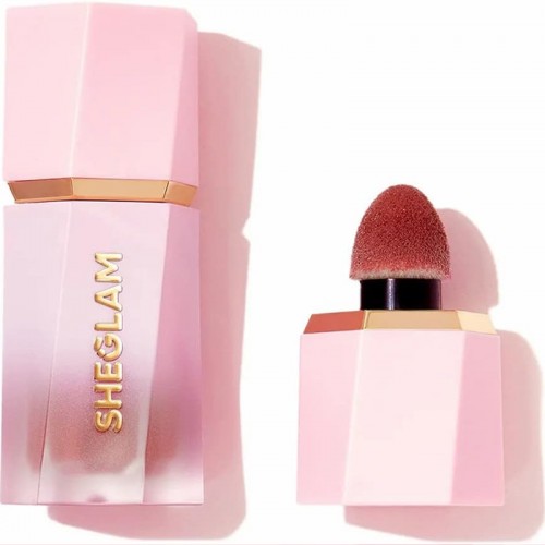 SHEGLAM Color Bloom Liquid Blush Matte Finish Swipe Right  SHEGLAM Color Bloom Liquid Blush Matte Finish Swipe Right