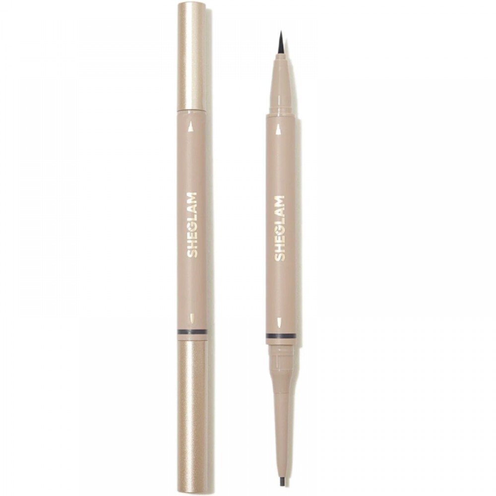 SHEGLAM Brows On Demand 2-in-1 Brow Pencil Chocolate