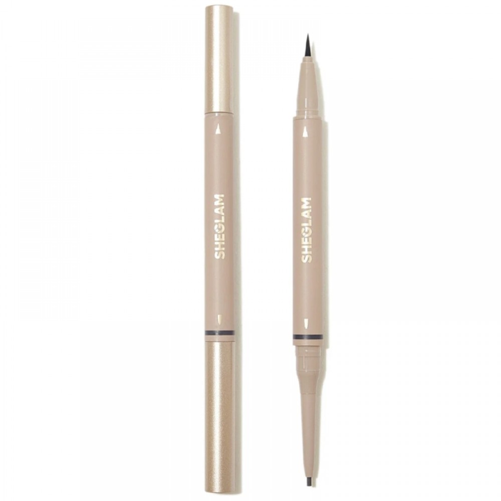 SHEGLAM Brows On Demand 2-in-1 Brow Pencil Taupe