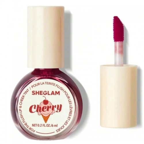 SHEGLAM For The Flush Lip & Cheek Tint Tint color: Cherry Picked SHEGLAM For The Flush Lip & Cheek Tint Tint color: Cherry Picked