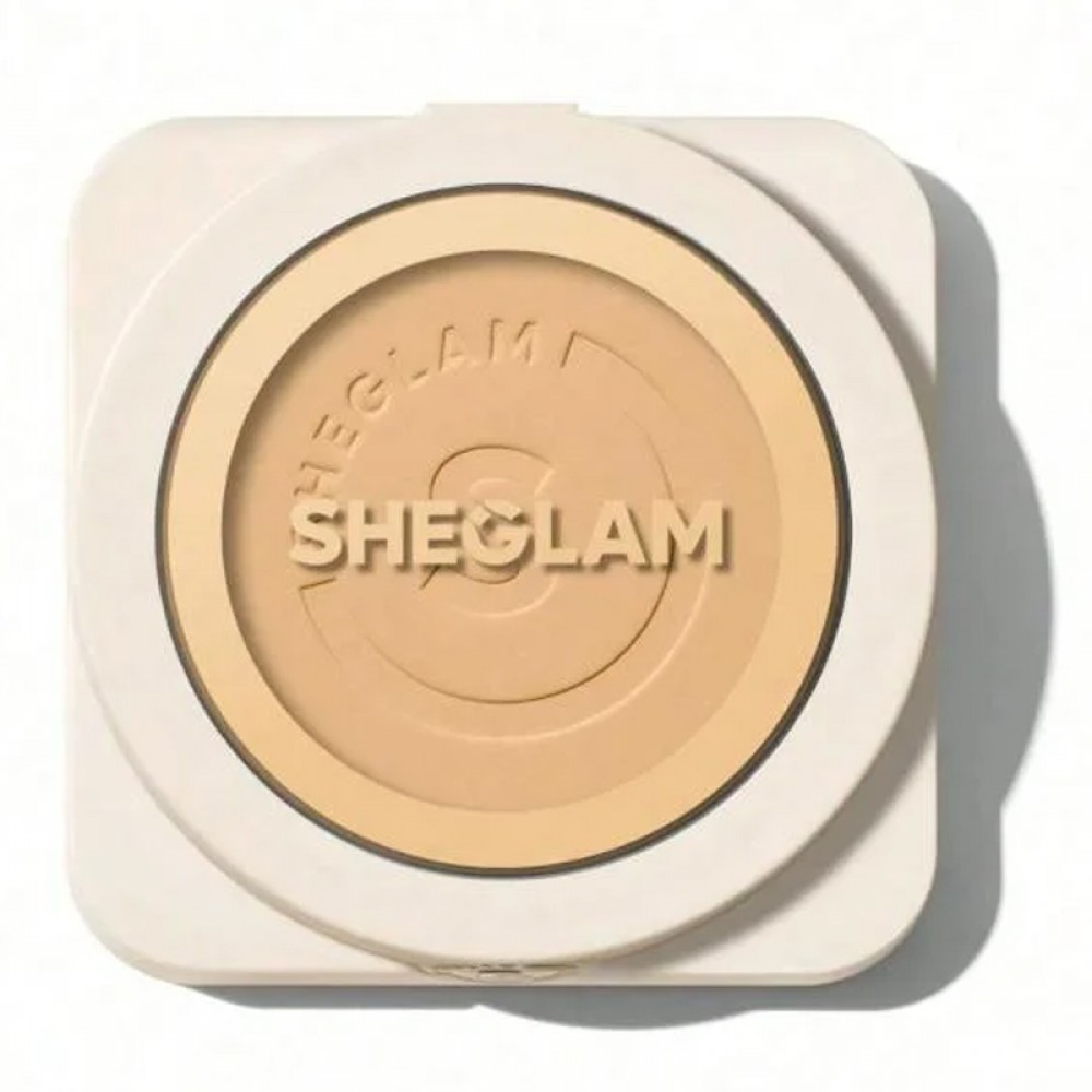 SHEGLAM - SKIN-FOCUS HIGH COVERAGE POWDER FOUNDATION -SHELL