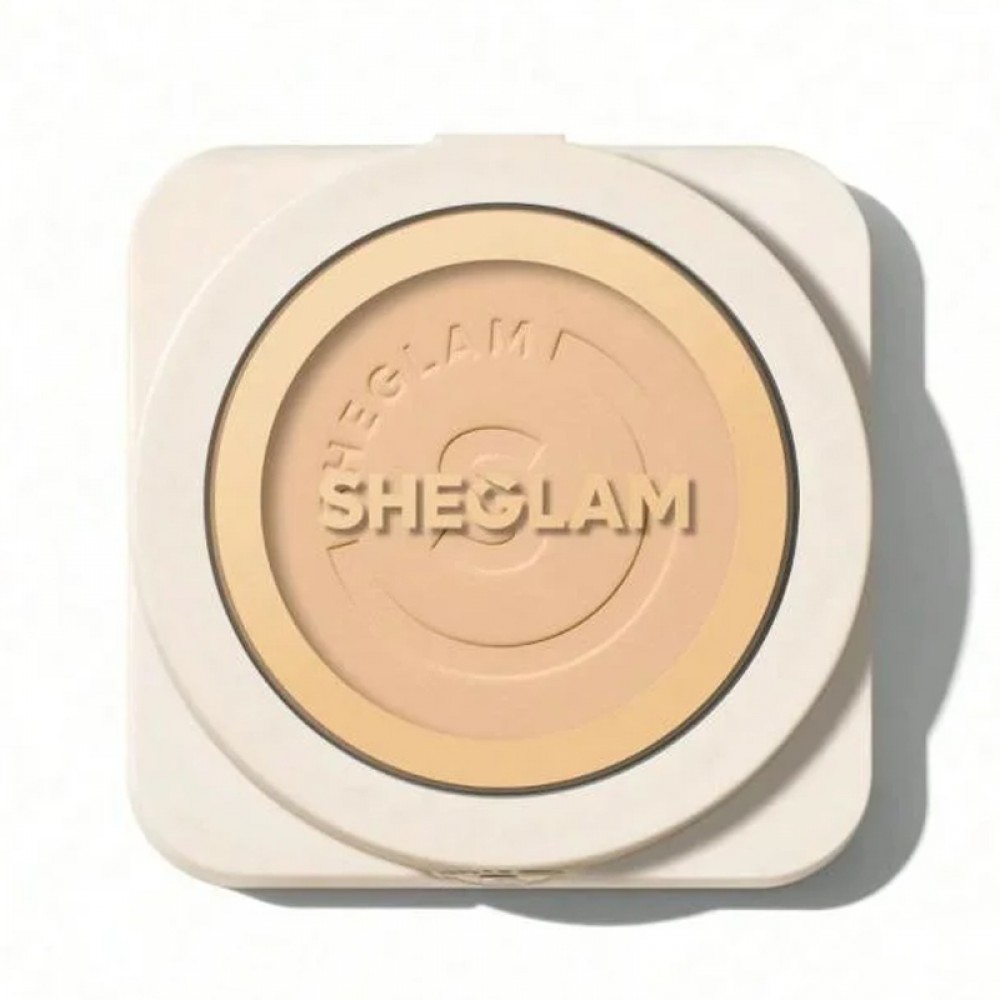 SHEGLAM - SKIN-FOCUS HIGH COVERAGE POWDER FOUNDATION -Porcelain