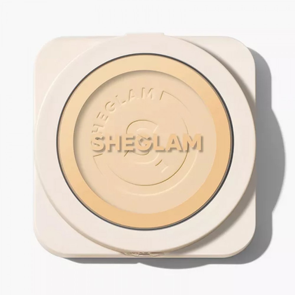 SHEGLAM - SKIN-FOCUS HIGH COVERAGE POWDER FOUNDATION -Linen