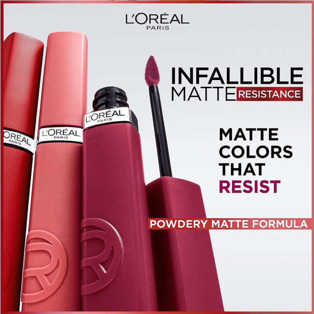 L'Oreal Paris Infallible Matte Liquid Lipstick Road Tripping - 240