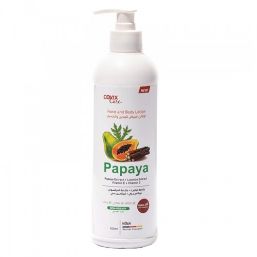 Covix Care Whitening Hand and Body Lotion With Papaya Extract - 500ml