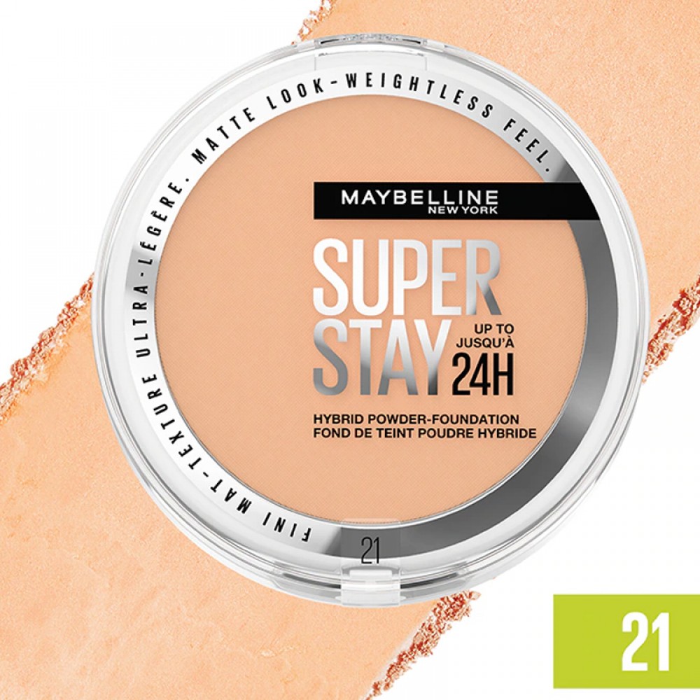 Maybelline Superstay 24 Hour Powder Foundation, 9g -21