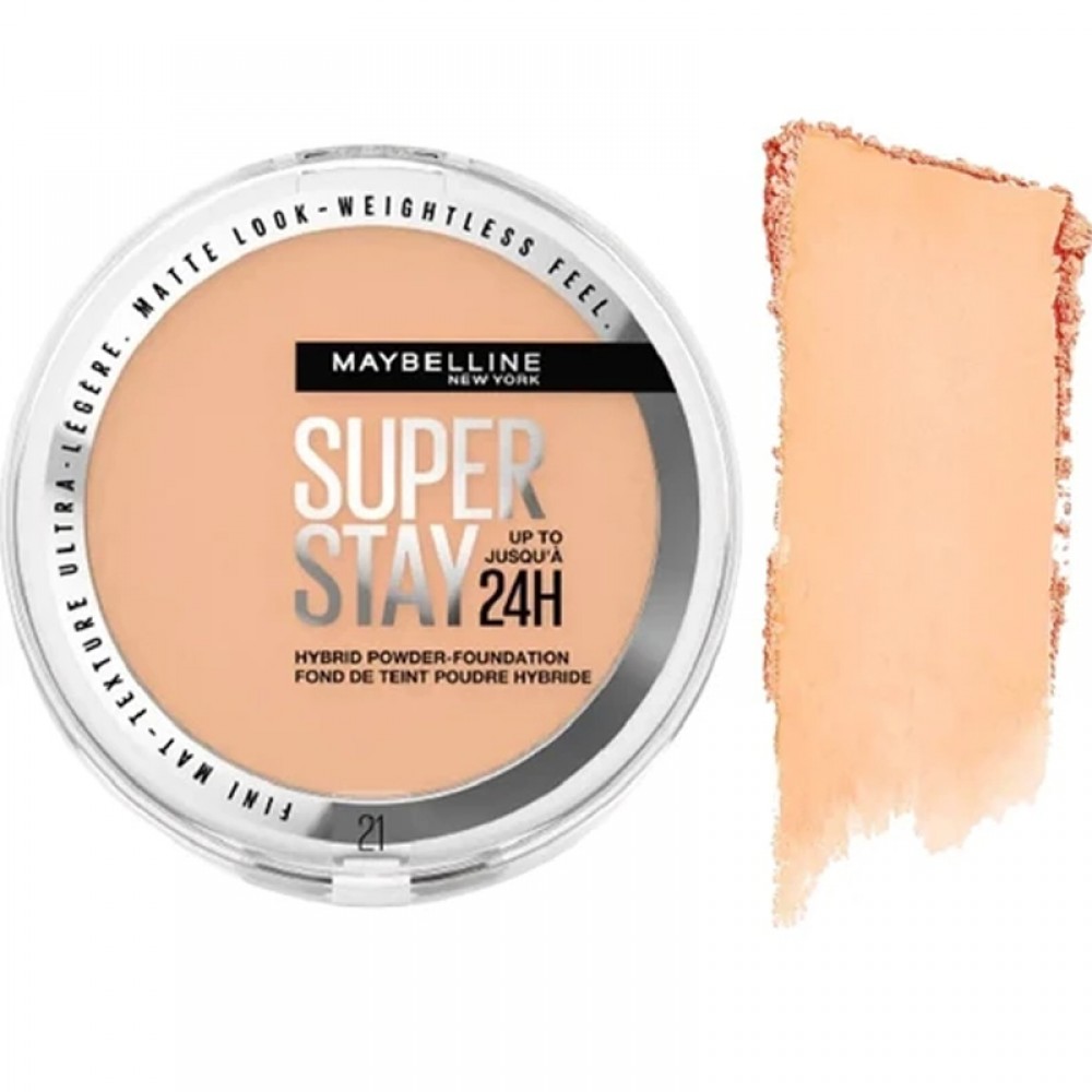 Maybelline Superstay 24 Hour Powder Foundation, 9g -21