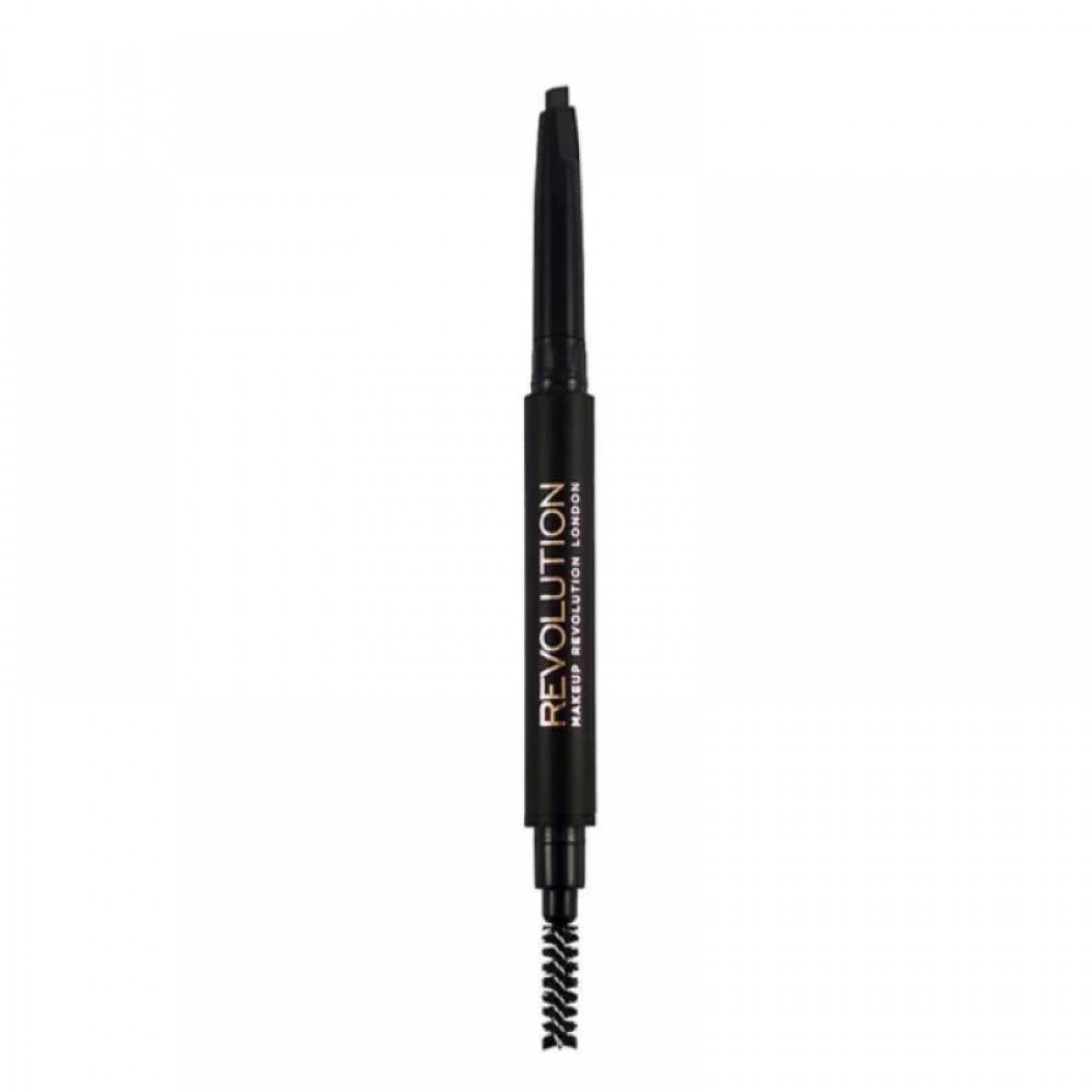 Revolution - Duo Brow Pencil, Dark Brown