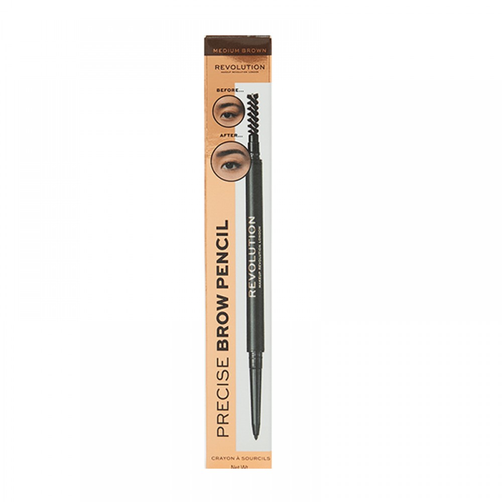 Revolution Precise Brow Pencil -Dark Brown