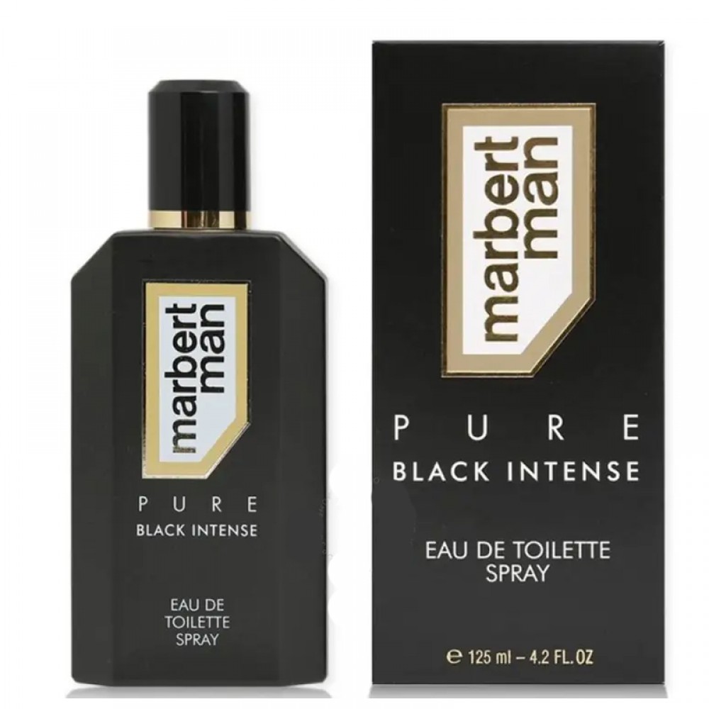 Marbert Man Marbert Pure Black Intense Eau de Toilette 125ml