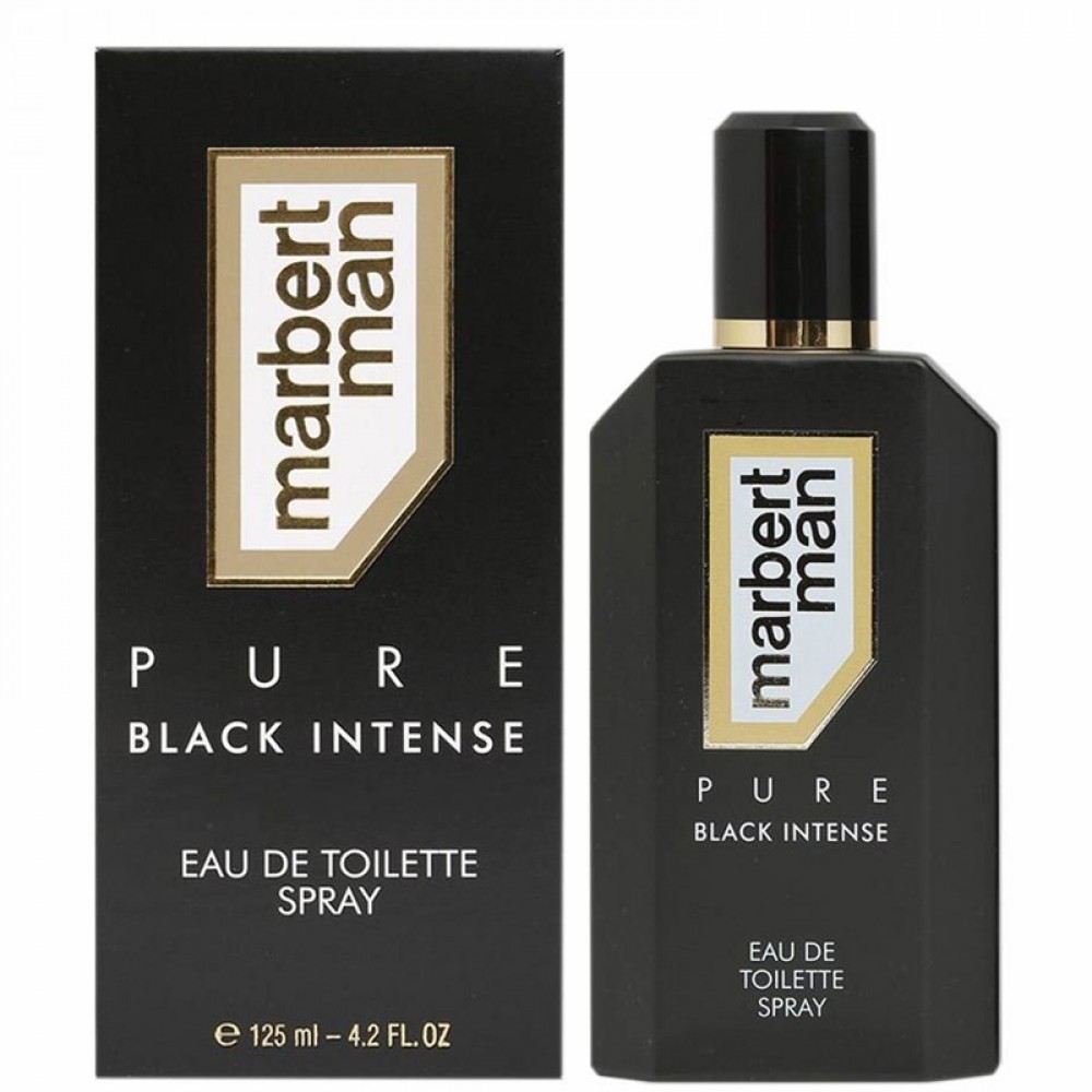 Marbert Man Marbert Pure Black Intense Eau de Toilette 125ml