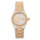 Louis Rivel women's watch L5153, two-tone gold with a white dial.