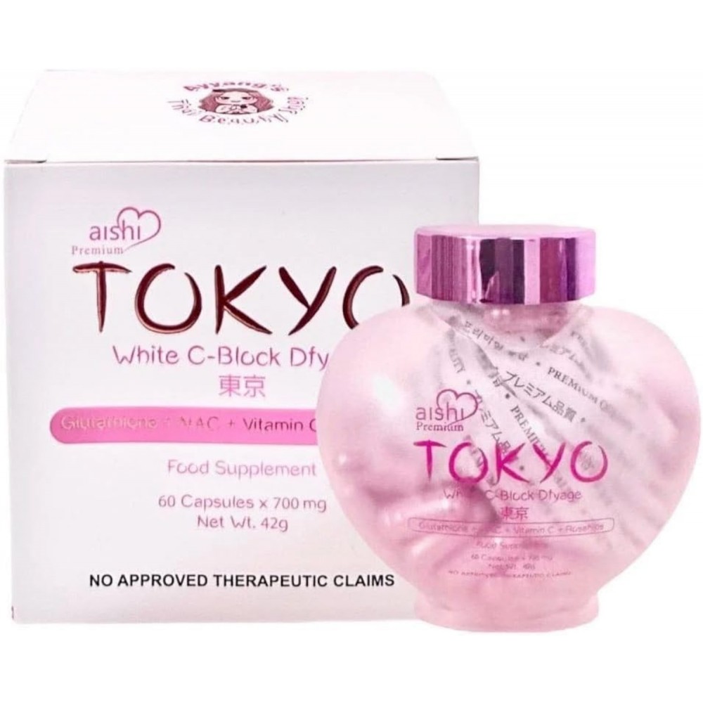 Tokyo White C-Block Dfyage 60 Capsules