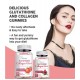 Nature Glow Glutathione Collagen Gummies Anti- Aging Whitening Skin Glow Collagen Vitamins...