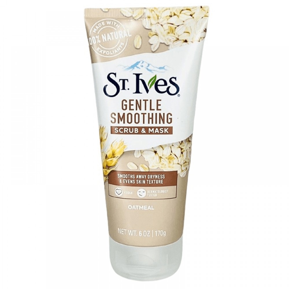 St. Ives Gentle Smoothing Oatmeal Scrub & Mask - 170g