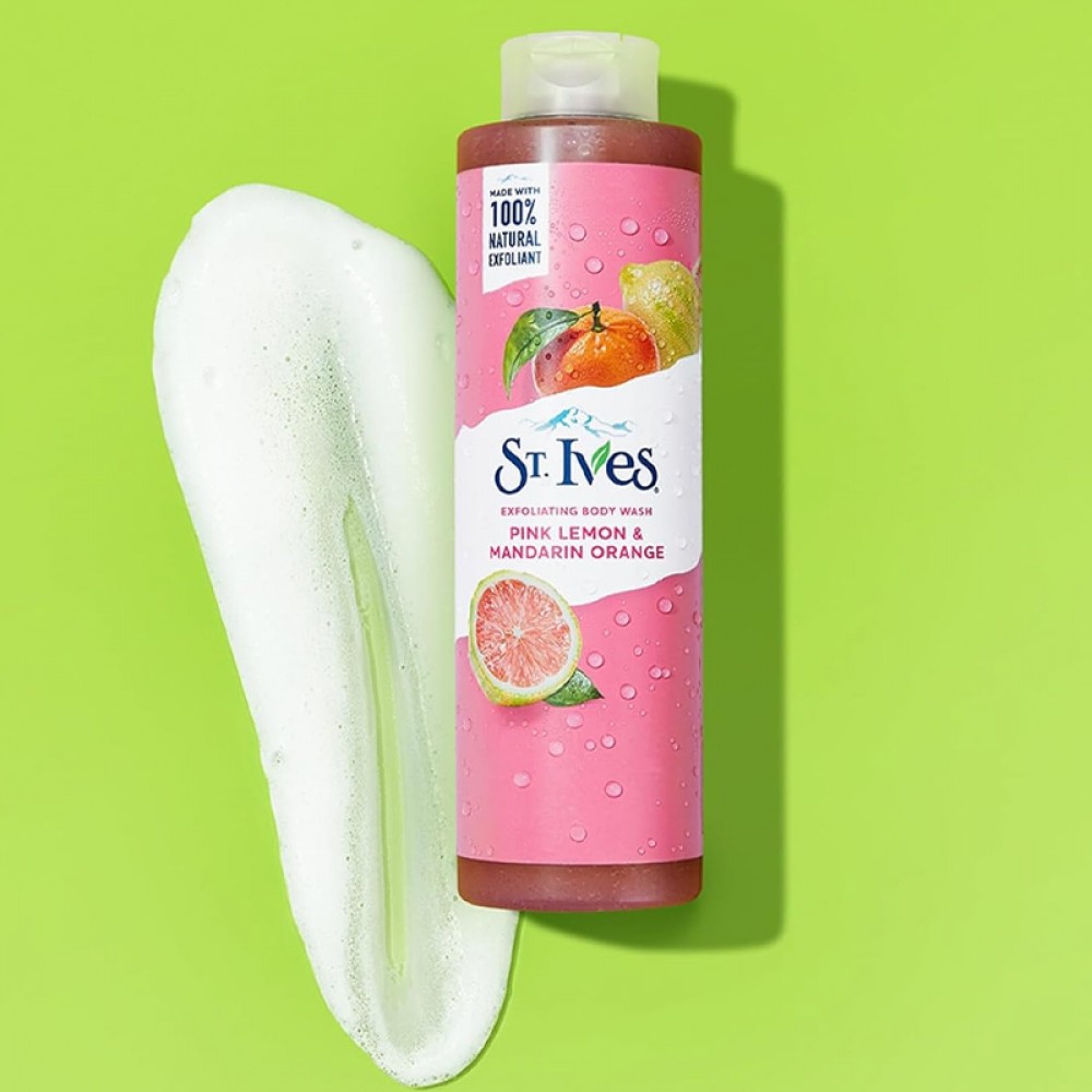 St. Ives pink lemon & mandarin orange Body Wash - 650ml