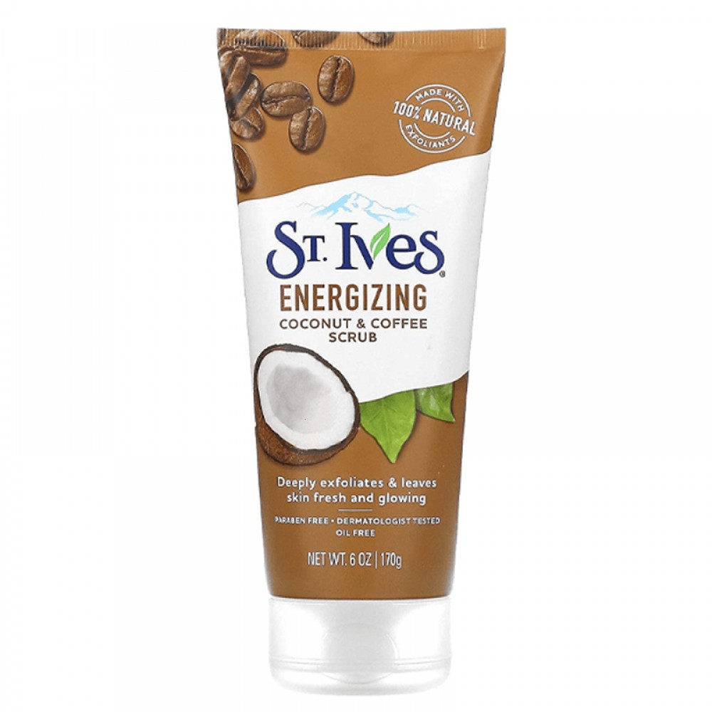 St. Ives Energizing Coconut & Coffee Face Scrub - 170g