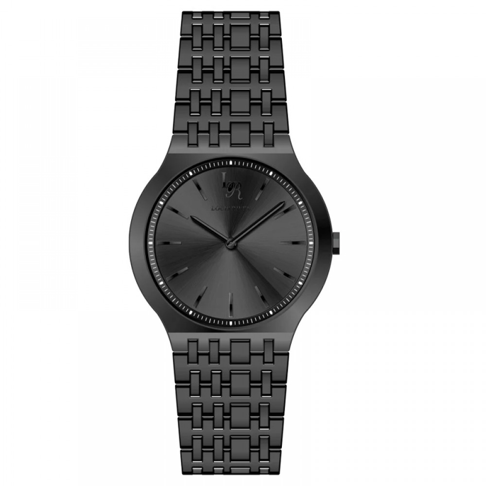 Literal translation: Louis Rivel men's watch 23013, full black