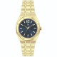 Literal translation: Louis Rivel men's watch LR21018, gold with a navy blue dial