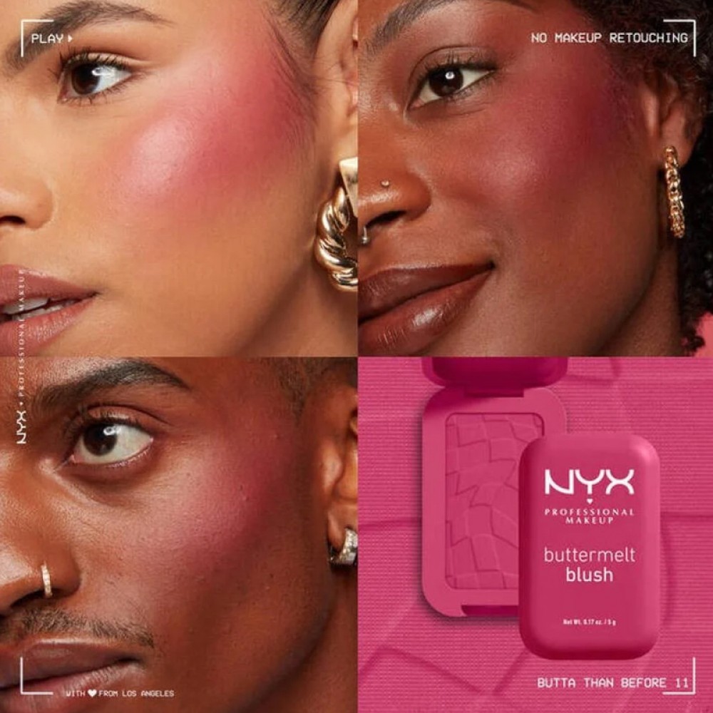 NYX Professional Makeup Buttermelt Blush, 11 - Butta Than Before