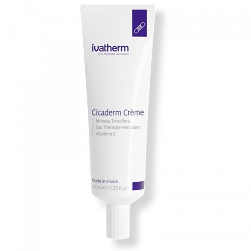 Ivatherm, Cicaderm, Cream, Tissue Regenerator - 40 Ml