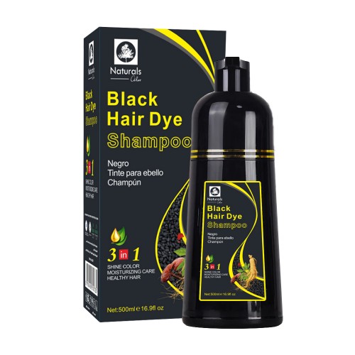 Black hair dye shampoo 400ml Black hair dye shampoo 400ml