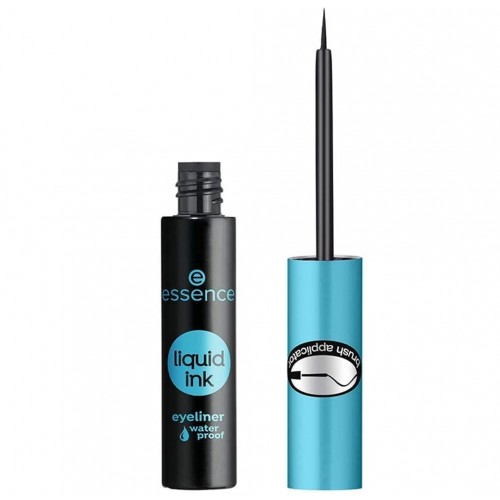 محدد العيون ايسنس اسود سائل مقاوم للماء اسود