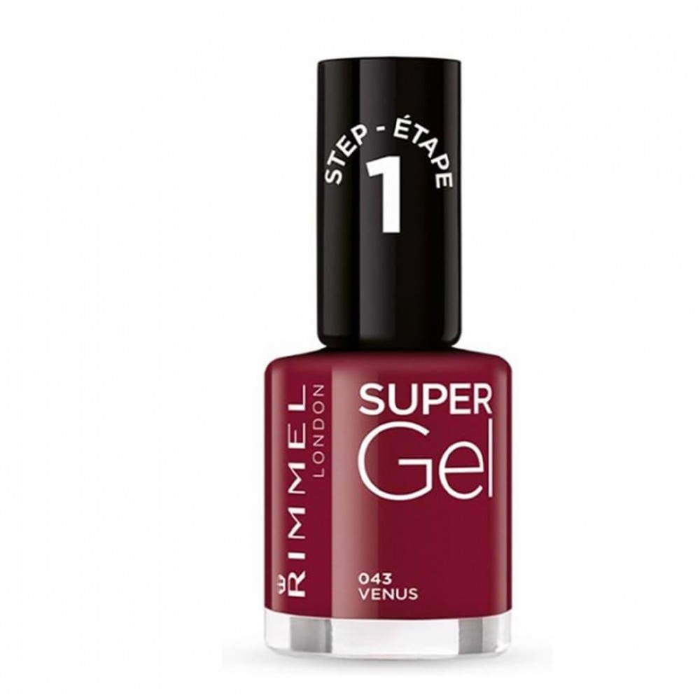 Rimmel London Super Gel Nail Polish Venus 043 - 12 ml