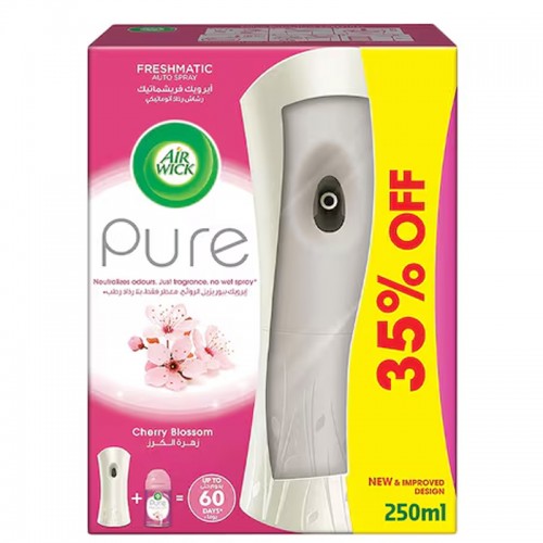Air wick freshmatic cherry blossom 35% off 250 ml