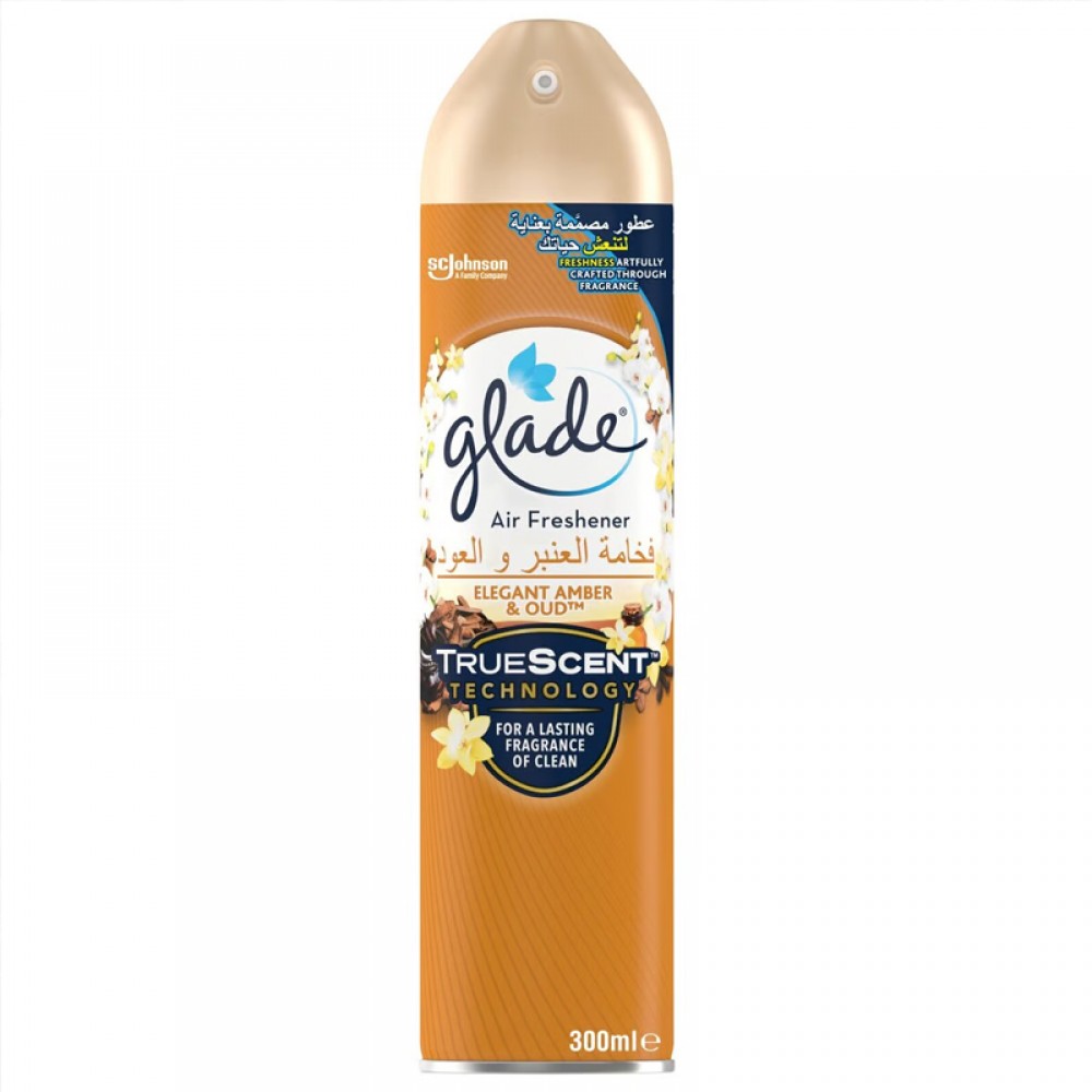 Glade Air Freshener Elegant Amber & Oud 300 ml