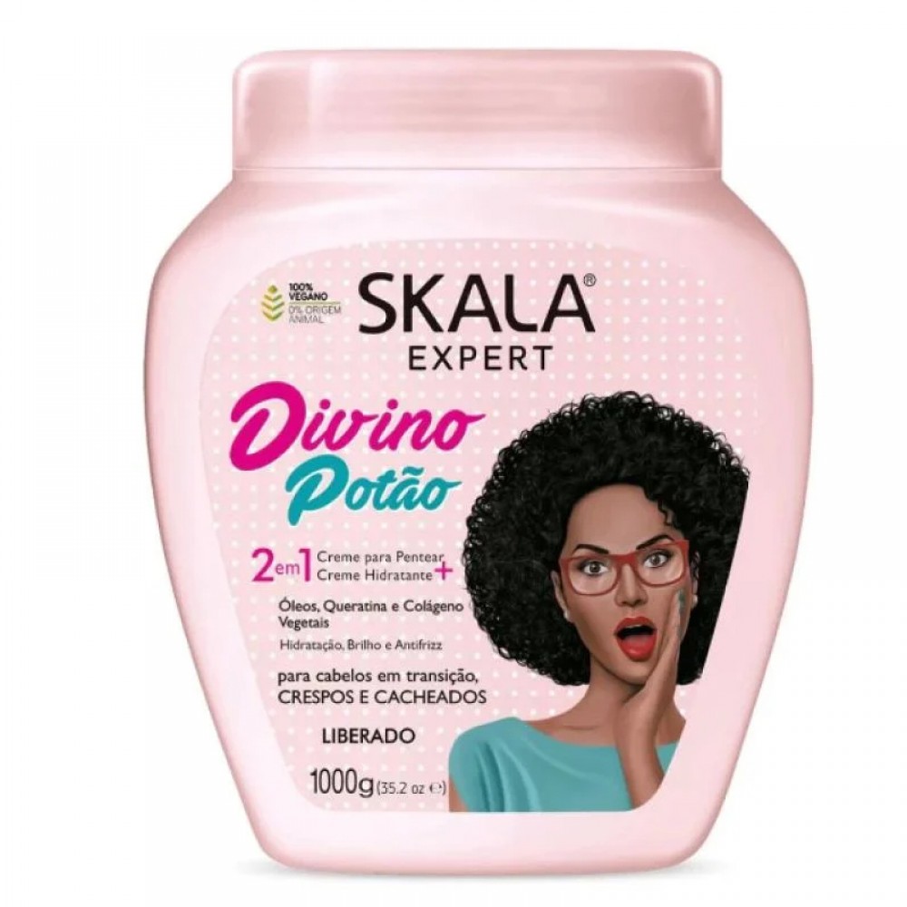 Skala - Expert Treatment Cream with Collagen and Plant Keratin for Hair, 1000 grams