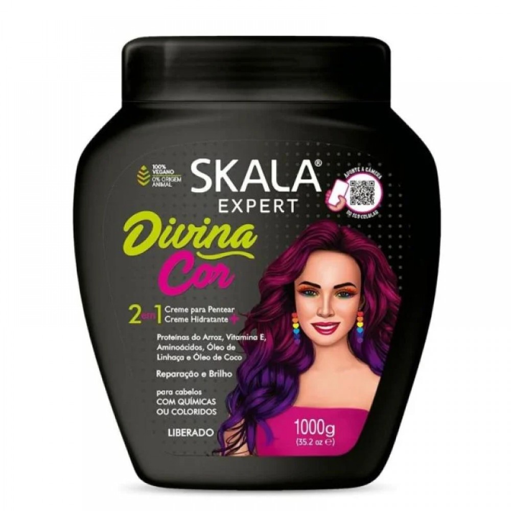 Skala -2×1 Davina Hair Repair Cream for Damaged Hair , 1000g