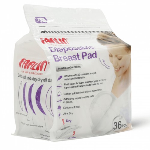 حفاظات الثدي للاستخدام مرة واحدة 36 غطاء  حفاظات الثدي للاستخدام مرة واحدة 36 غطاء