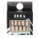 Loca press on nails pink chrome coffin shape (2)