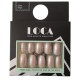 Loca press on nails pink chrome coffin shape (2)