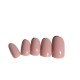 Loca Small Nails #N1 Oval Shape Pink Color